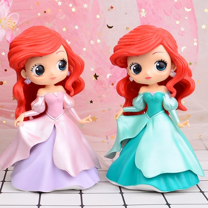 Mermaid dress disney Princess Figurine / Cake Topper