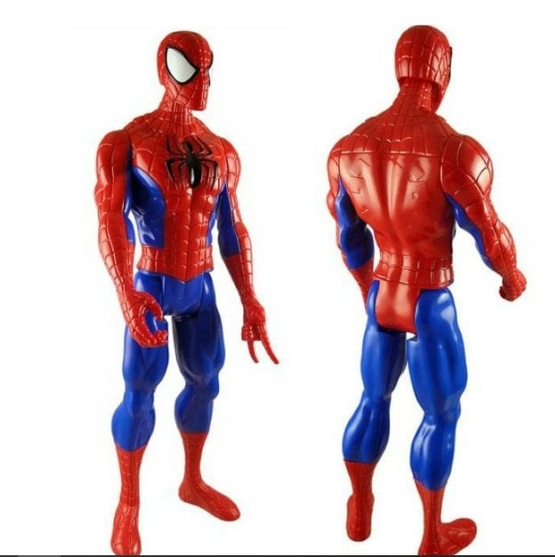 29cm Spider man figure with boxes Marvel's The Avengers