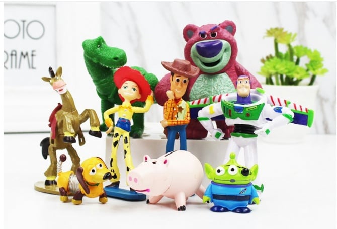 9 in 1 toy story Cake Topper / Figure set