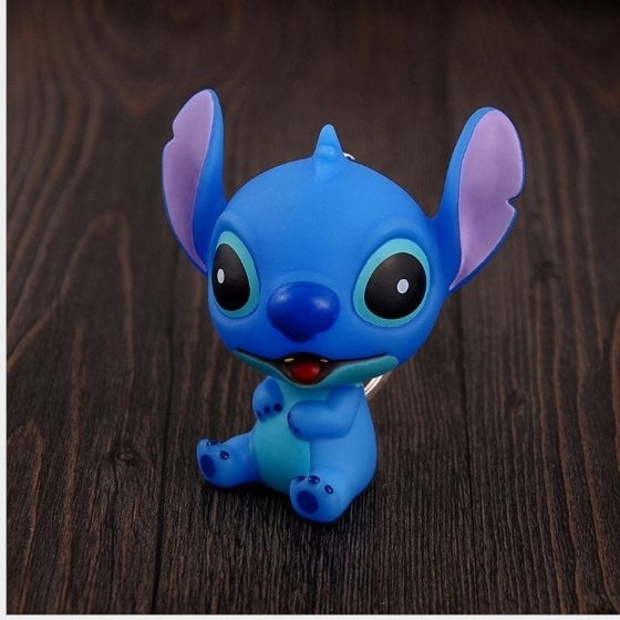 Stitch cake topper key chain