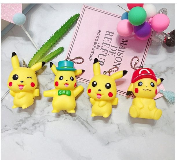 pokemon pikachu cake topper / key chain