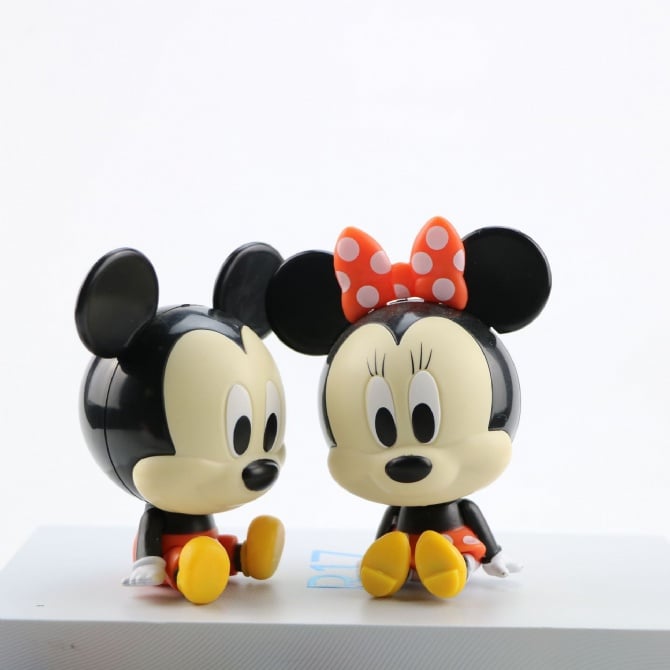 2 in  1 MICKY MINNIE  Figurine Set / Cake Topper