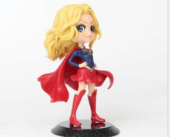 Super woman Princess  Figurine / Cake Topper