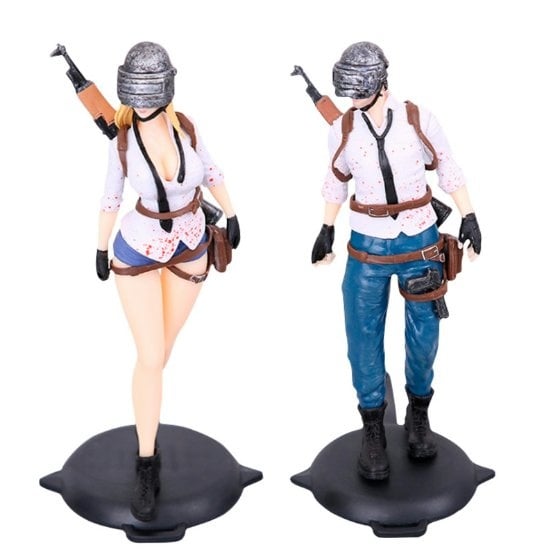 PUBG Battlegrounds Chicken Dinner Figure Cake topper 19.5cm