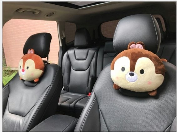 Chip n Dale  car neck pillow