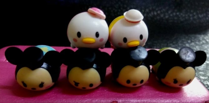 6 IN 1 Tsum Tsum Figurine Set / Cake Topper
