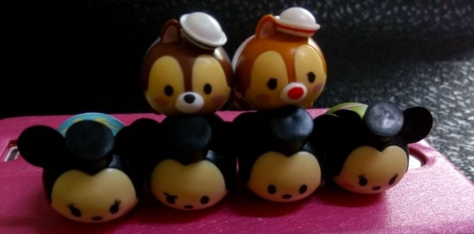 6 IN 1 Tsum Tsum Figurine Set / Cake Topper D2