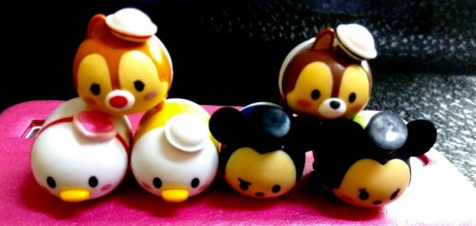 6 IN 1 Tsum Tsum Figurine Set / Cake Topper D3