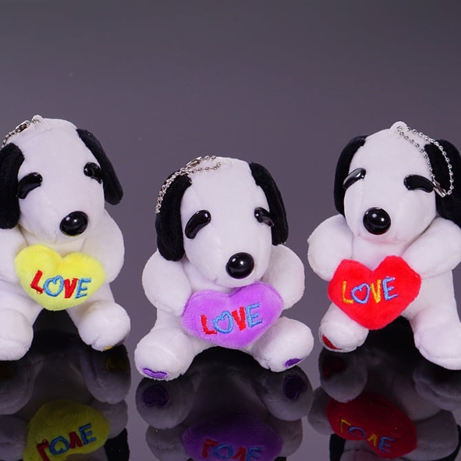 3 IN 1 snoopy soft toys 11cm -12cm