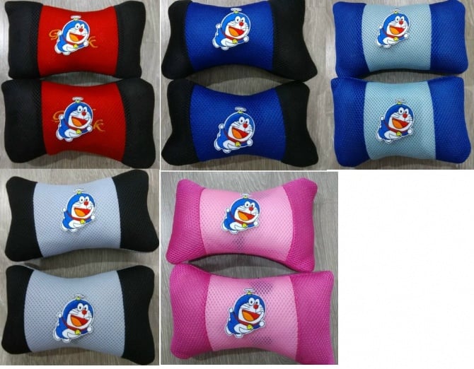 Doraemon Car Seat Head pillow 2pcs