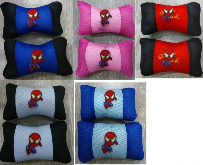 spiderman Car Seat Head pillow 2pcs