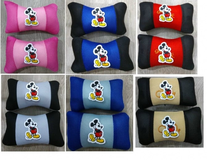 Micky D2 Car Seat Head pillow 2pcs