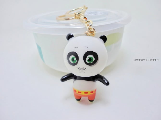 Kungfu panda cake topper / key chain