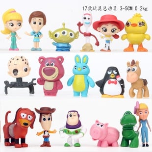17 in 1 toy story Cake Topper / Figure set