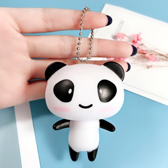 panda cake topper / key chain