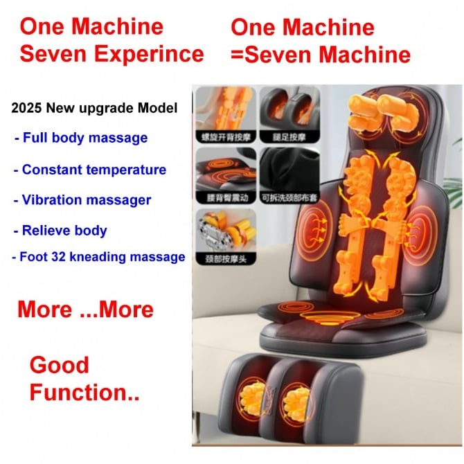 Promotion 2025 new model Body cushion Neck Waist back leg and foot Top Quality Massager massage chair
