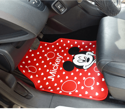 emulsion 5pcs Car mats Doraemon micky winnie the pooh