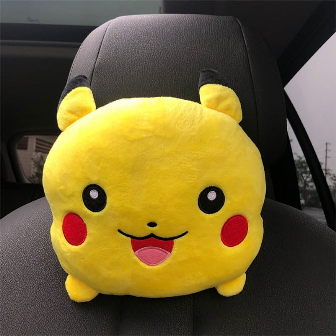 PIKACHU  car neck pillow