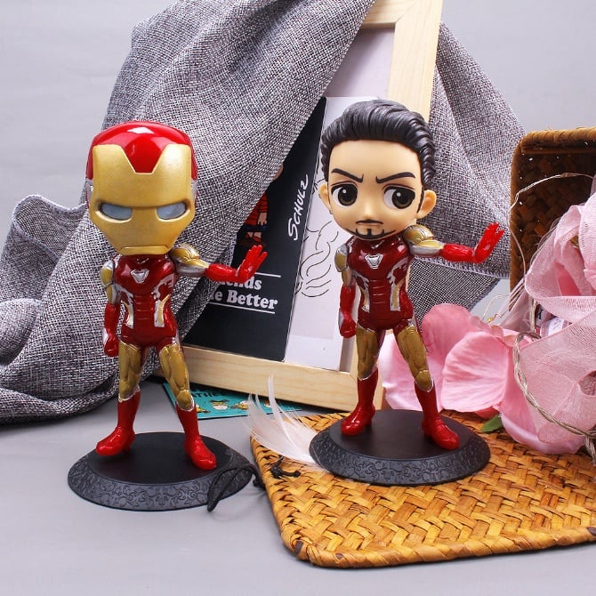 15cm ion man figure Marvel's The Avengers cake topper