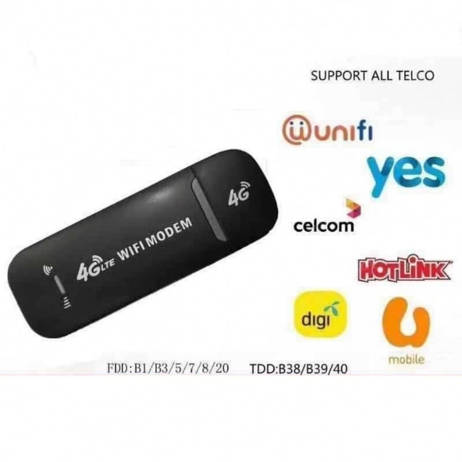 MODIFIED 4G LTE WIRELESS PORTABLE USB ROUTER MODEM UNLIMITED HOTSPOT WIFI TETHERING -