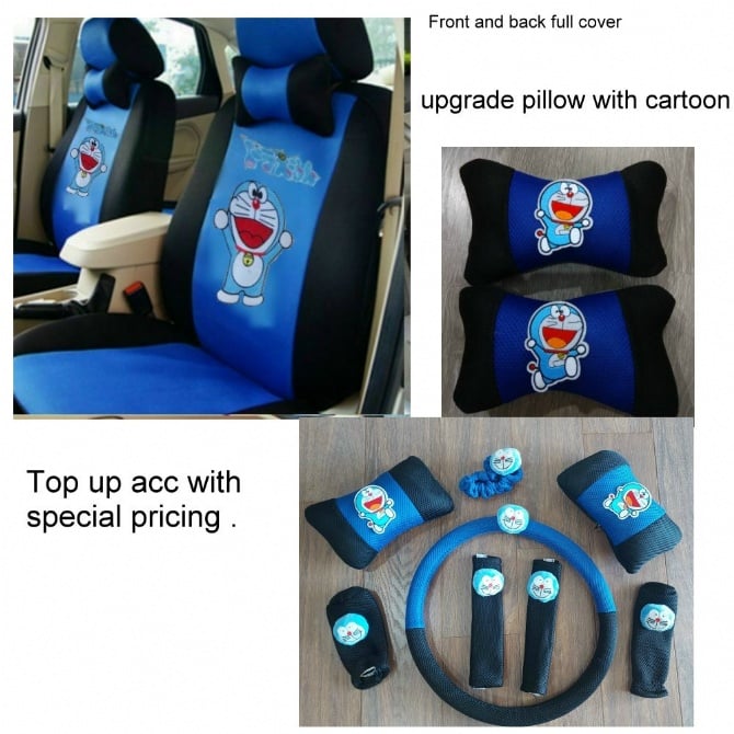 Doraemon Full set front and black with add 8pcs acc