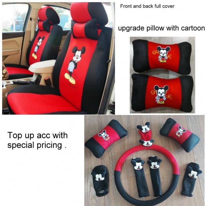 Micky Full set front and black with add 8pcs acc