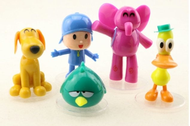 5 in  1 Tocoyo Figurine Set / Cake Topper