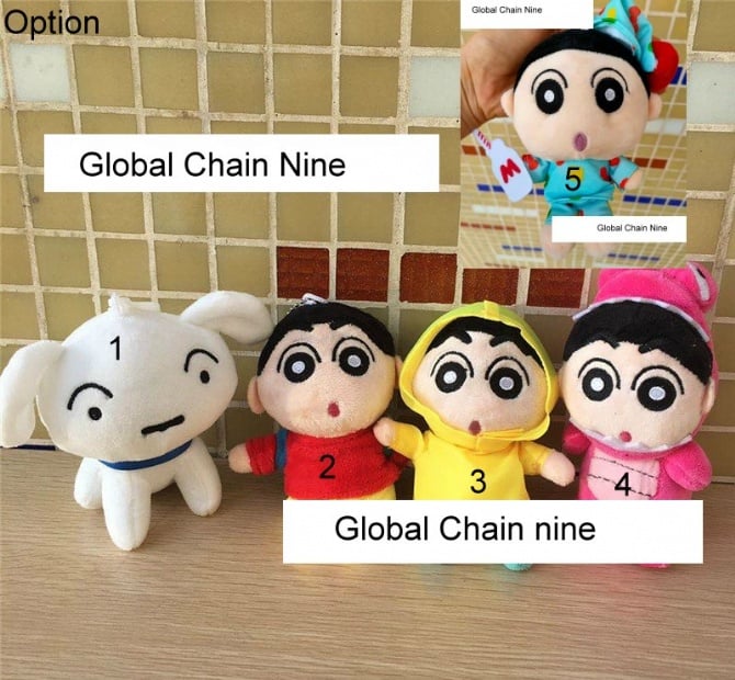 Special Edition Shin Chan soft toys 11cm -12cm -5 design