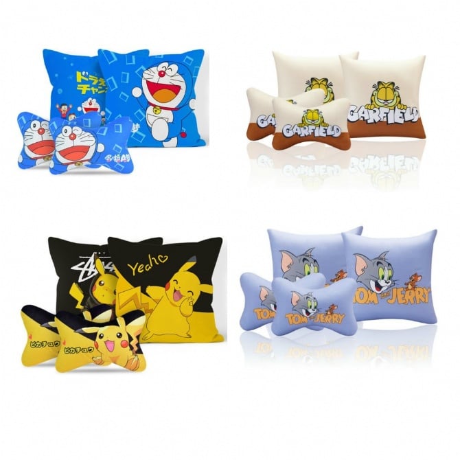 4 IN 1 universal car neck/waist pillow
