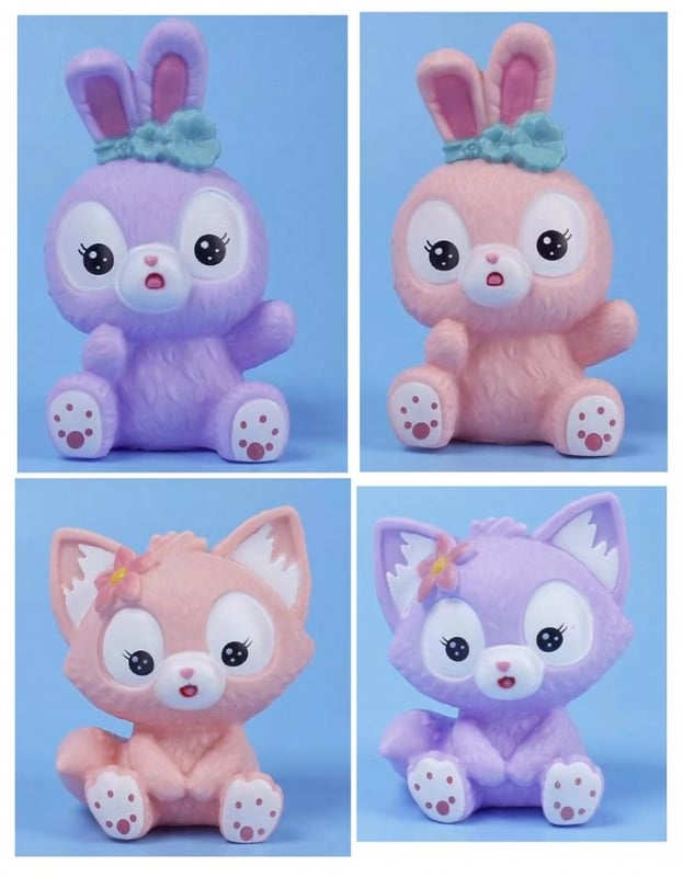 StellaLau and Linabell cute Figurine Cake Topper