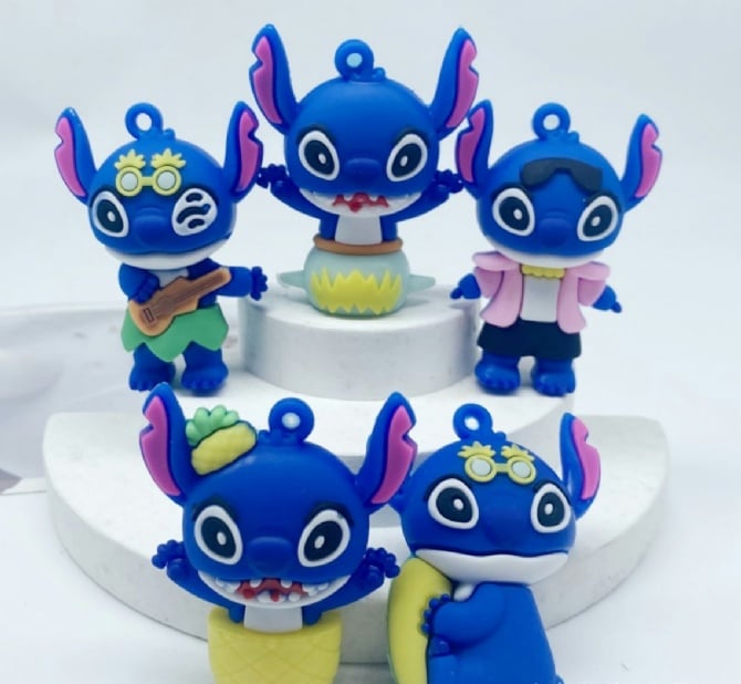 5 in 1 stitch  cake topper