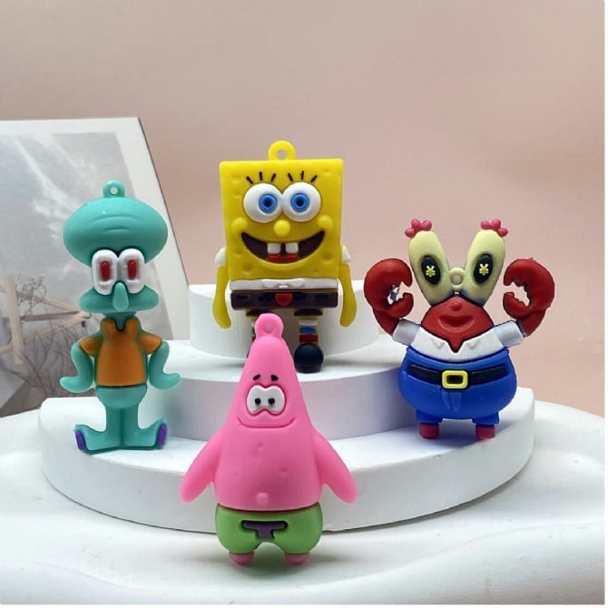 4 in 1 spongebob cake topper