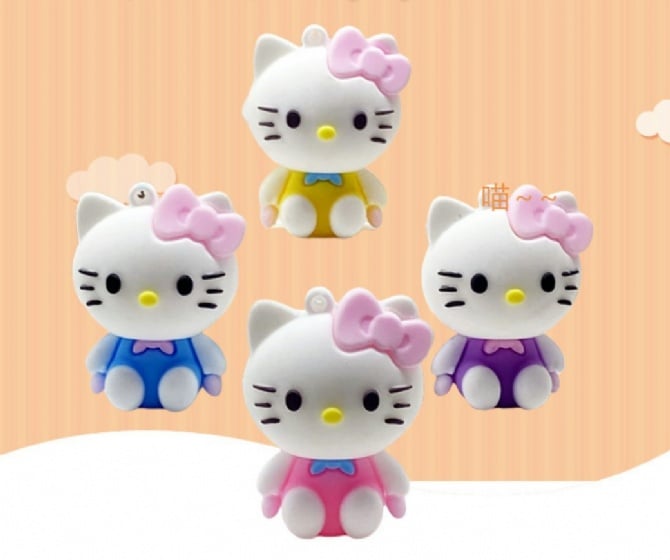 4 in 1hello kitty cake topper