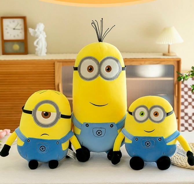 Minion 3 design soft toys 20-25cm, 30-65cm