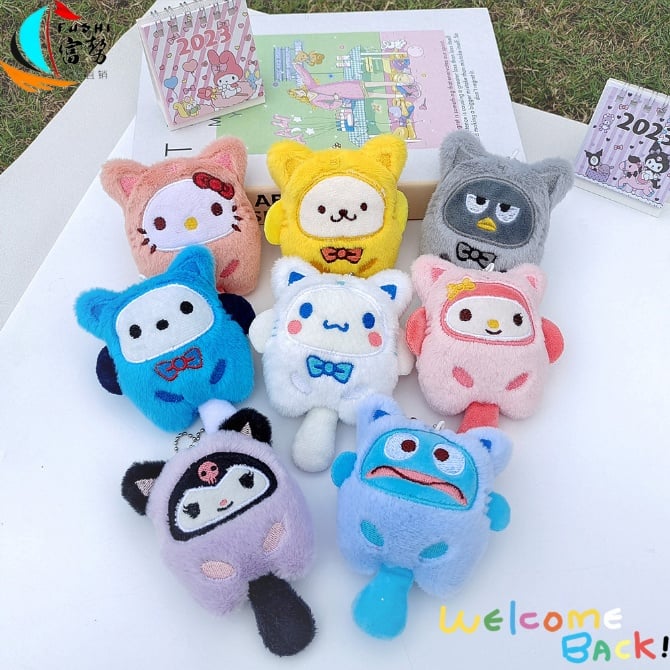 8 design sanrio soft toys