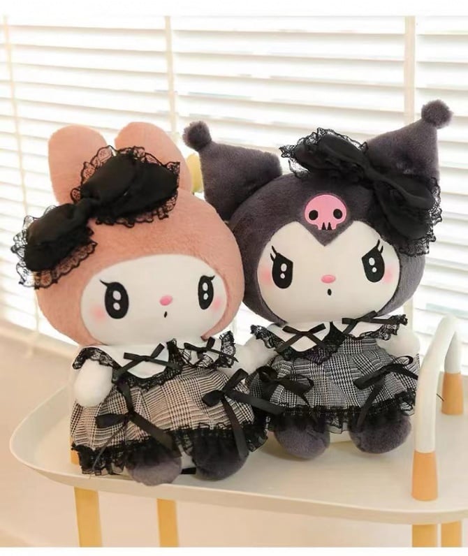 kuromi melody 25cm  soft toys