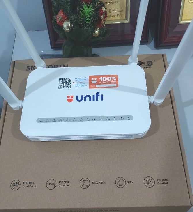 SKYWORTH AX3000 GN630V COMBO BOX  WIRELESS GATEWAY
