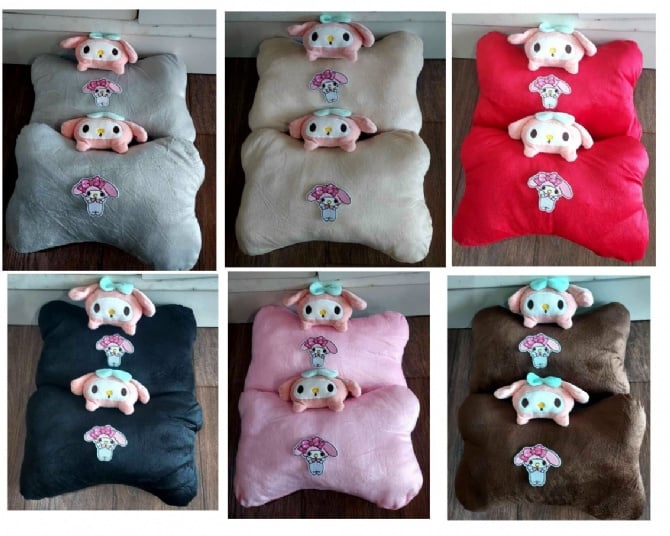 melody soft car neck pillow 6 colour