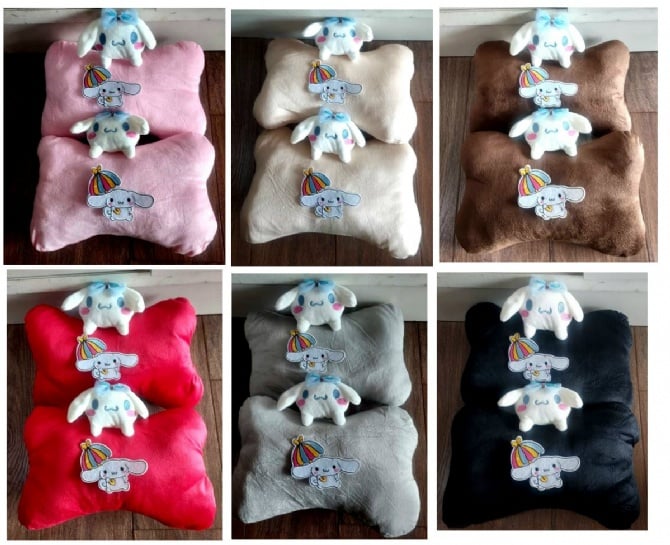 CINNAMOROLL  soft car neck pillow  6 colour