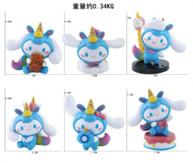 Sanrio CINNAMOROLL Figurine Cake Topper