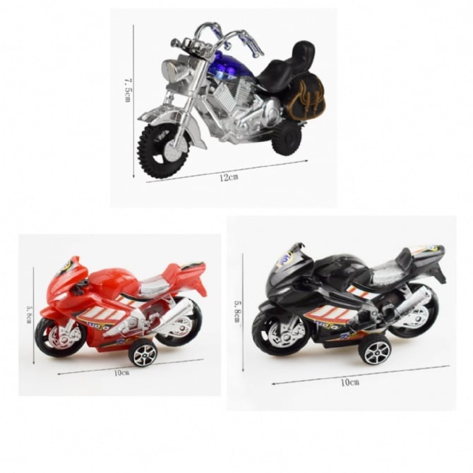 MOTORCYCLE FIGURE CAKE TOPPER