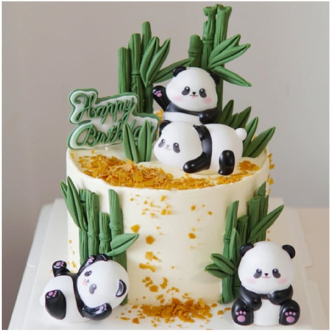 PANDA FIGURE CAKE TOPPER