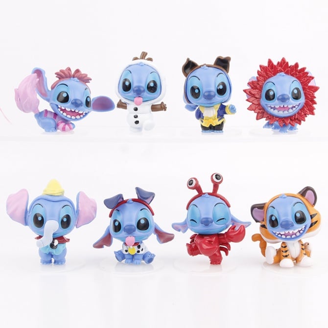 Stitch 100th anniversary collection Figurine Set / Cake Topper