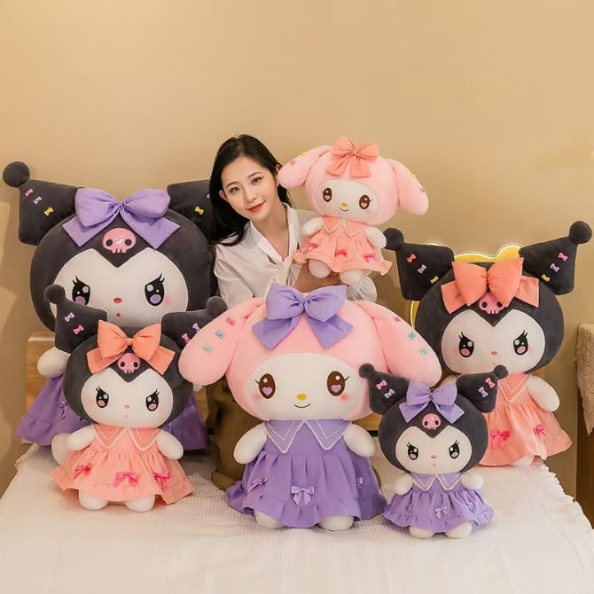 KUROMI/MELODY plush soft toys doll 30-60cm