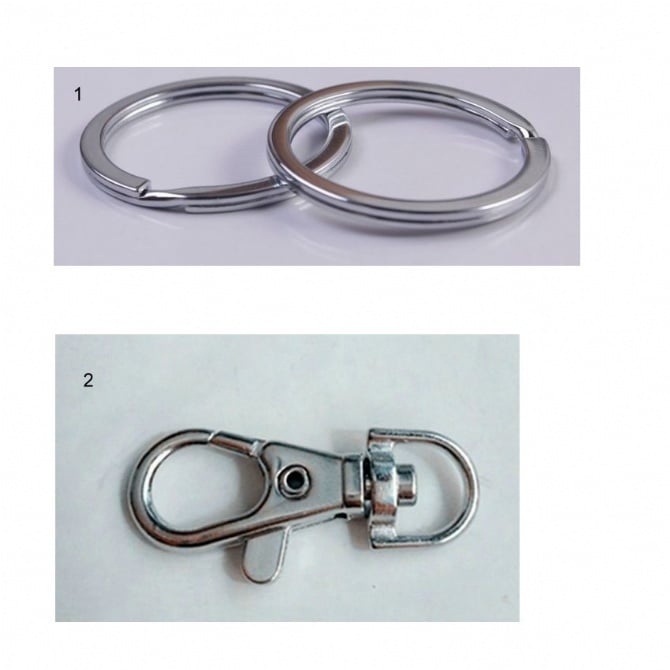 6 set key chain accessory