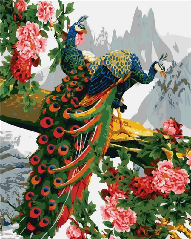 DIY Painting By Numbers Home Decor 40*50cm (design no: 3871)