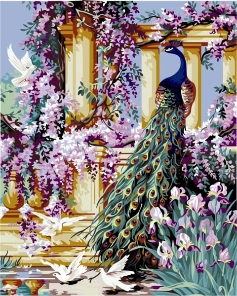 DIY Painting By Numbers Home Decor 40*50cm (design no: 3872)