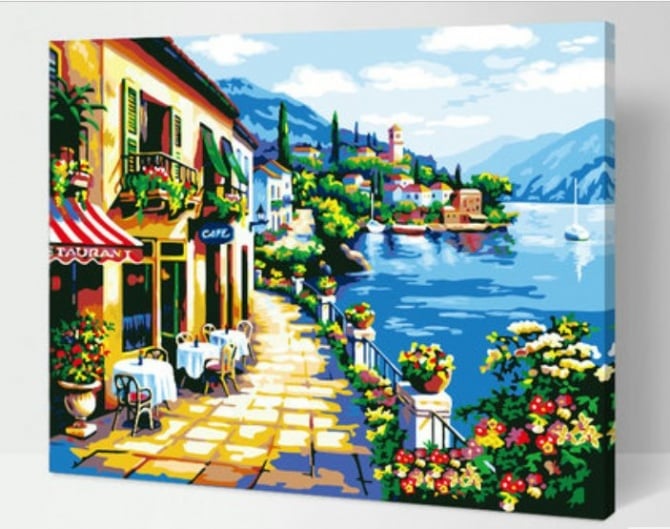 DIY Painting By Numbers Home Decor 40*50cm (design no: 3877)