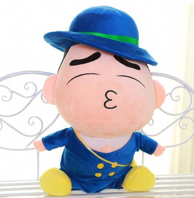 Shin Chan Doll Toy 35-40+ free sticker