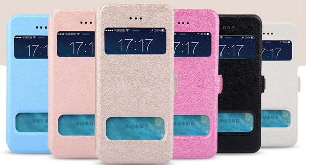 Honor 3c Lite quality leather case +screen protector +gift